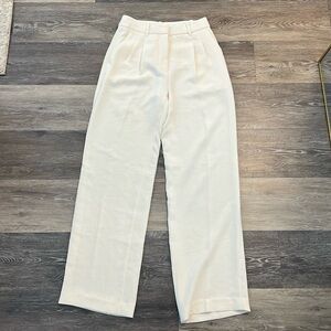 Aritzia The Effortless Pants in Color Light Birch (Regular Length)